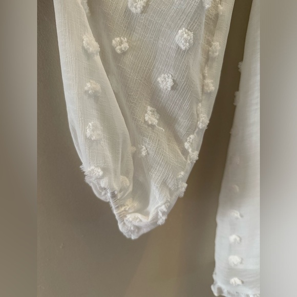 NWOT Forever 21 White Embroidered Dress Size Small - Picture 6 of 10